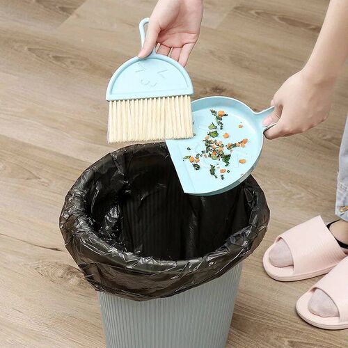 Multi-Purpose Mini Broom and Dustpan Set with Garbage Shovel
