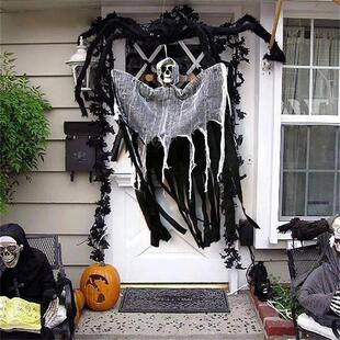 Horror Schedel Hanger Variabele Vorm Halloween Prop Party Ou