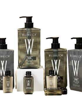 Wiley WILLIAM&SON Large Bottle Hotel Shampoo Body Wash H
