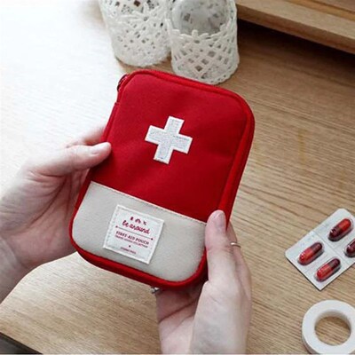 Cute Mini Portable Medicine Bag First Aid Kit Medical Emerge