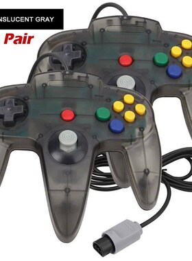 2PCS/Pair Wired Gamepad For N64 Wired Joypad Controller for