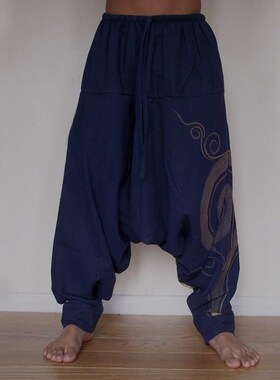 New mens new fashion personality cool harem pants loose wid