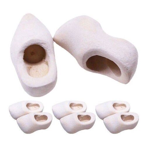 4 Pairs Accessories Clogs Child Ornaments for Kids Wooden