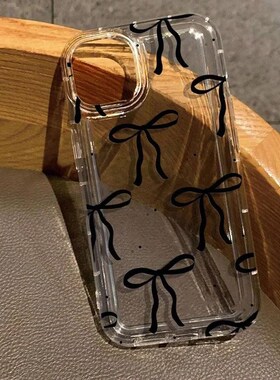 Cute Pink Heart Bow Case for IPhone 16 15 14 13 12 11 Pro Ma