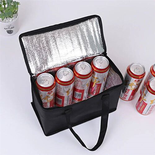 Portable Lunch Cooler Bag Folding Insulation Picnic Ice Pack