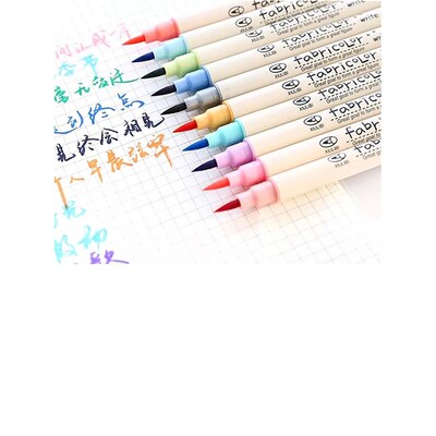 Bview Art 10 Colors Watercolor Brush Markers Calligraphy Pen