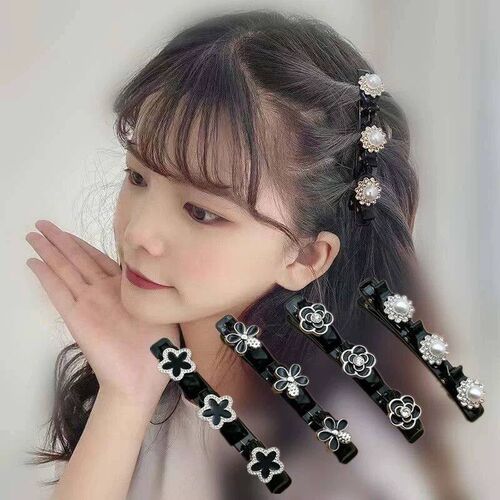 Pearl Side Hairpin Bangs For Girls Korean Style Hair Clip Br