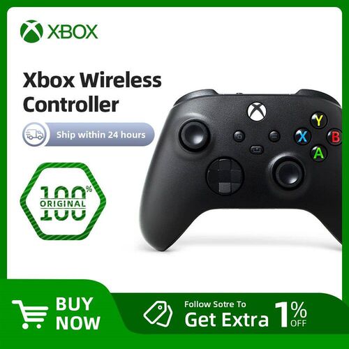 Microsoft Xbox Core Wireless Controller Carbon Electric Volt