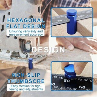 Tall Stair Gauges with Holder&Carabiner Knobs for Framing