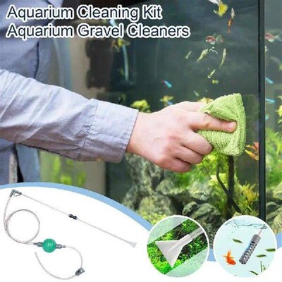 Aquarium Siphon Gravel Cleaner Fish Tank Gravel Removal