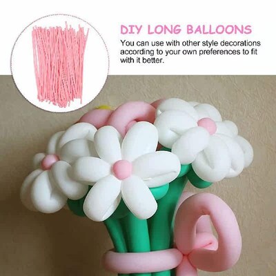 Balloonsballoon Diy Twisting Latex Animal Modelling Clear