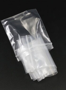 30-100pcs/bag 4*6/5*7/6*8/7*10/8*12cm Zipped Lock Reclosable