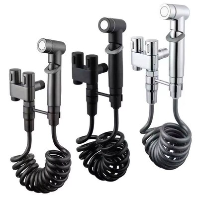 Toilet Cleaning Bidet Toilet Sprayer Set Cold Water Portable