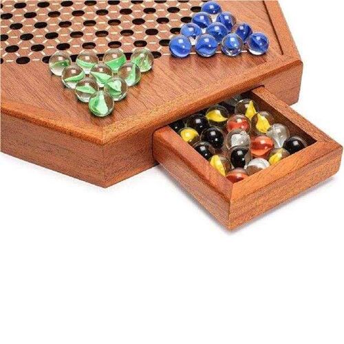 Checkers Board Wooden Checkers Game Large Strategy Games
