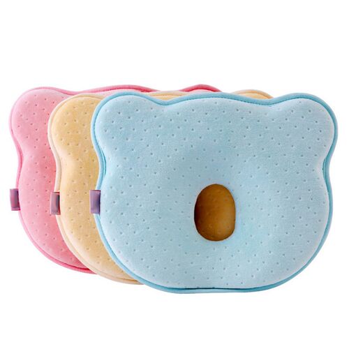 Baby Bear Pillow Memory Foam Newborn Soft protective head Pi