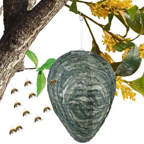 Wasp Nest Decoy Waterproof Hanging Wasp Nest Non-Toxic