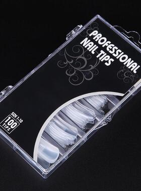 Nail+nail+art+100+pieces+with+graduated+crystals,+extended