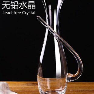 跨境出口lead-free crystal glass wine decanter household wine