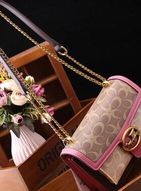 Light luxury womens bag 2025 new high-end color contrast si