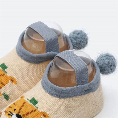 Spring Anti Slip Baby Socks Toddler Kids Floor Socks with Ru