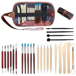 25Pcs Polymer Clay Tools, Ceramics Clay Air Dry Clay Tool Se