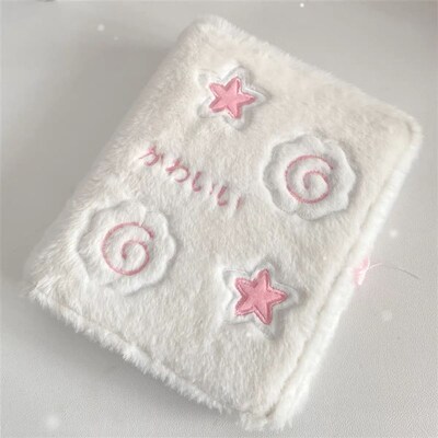 Sweet Pink Star Photo Album DIY A6 Binder Photocards Collect