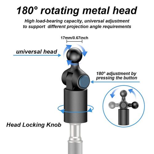 Universal Adjustable Tablet Tripod Floor Stand Holder Portab