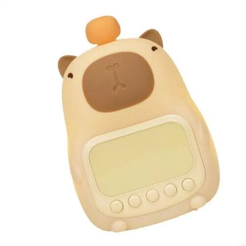 L9BE Capybara Night Lamp and Alarm Clock for Kids Bedroom De