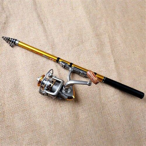 Telescopic Mini Fishing Rod for Outdoor Travel Pesca Pole