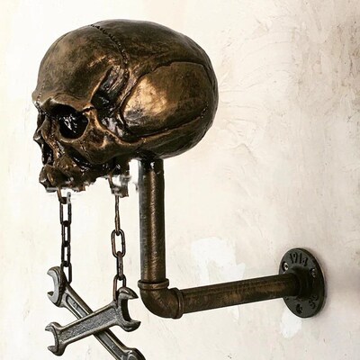 Ghost heads hang detachable horror skeletons Halloween壁挂