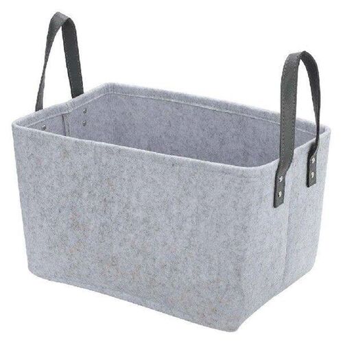 Organizer Bag Felt Portable Basket Cloth Storage Bag