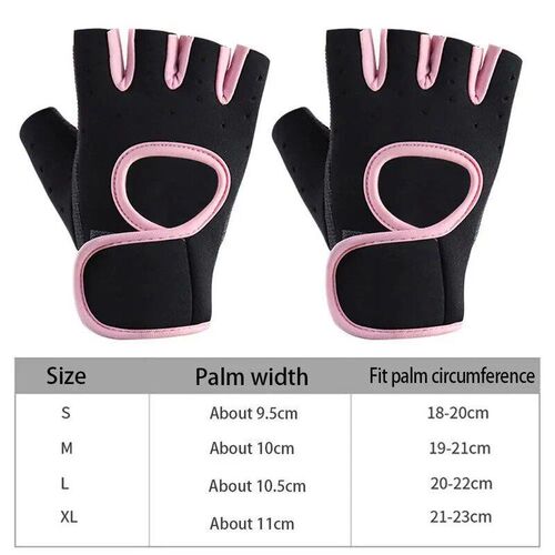 Women Men Fitness Gym Gloves Weightlifting Gloves Half Finge