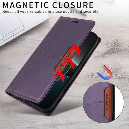 Flip Leather Case for  Galaxy S25 S24 S23 FE S22 S21 S20 Plu