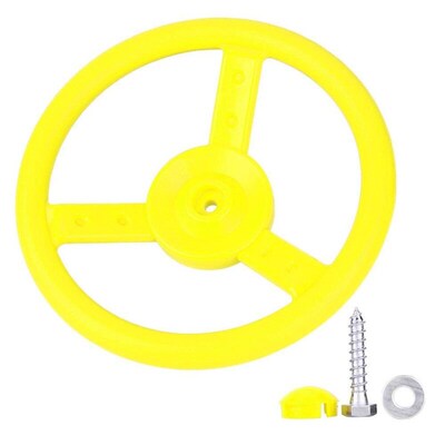 Hot Kids Playground Small Steering Wheel Toy, Rotatable