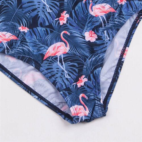 3-14 Years Flamingo Print Summer Teen Girls Kids Swimwear Su