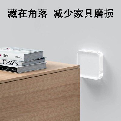 Silicone Door Stopper Bumper Mute Stickers Wall Protion M