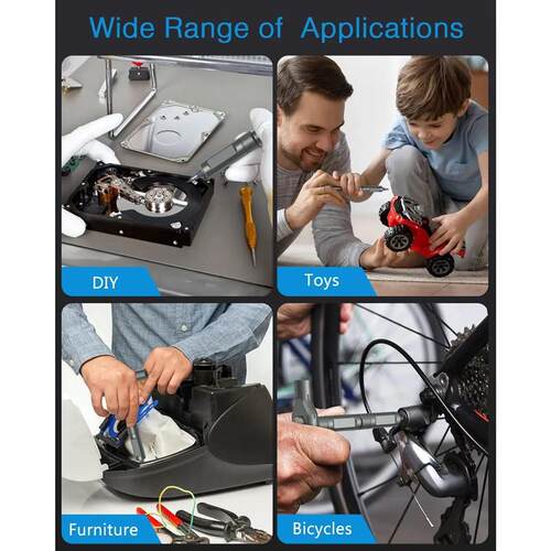 42 in 1 Ratchet Screwdriver Set 40 Multi-Function Bits with