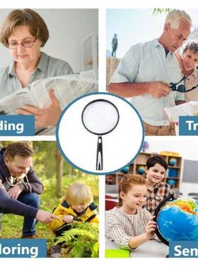 Large Mirror Handheld Magnifying Glass High-Definition