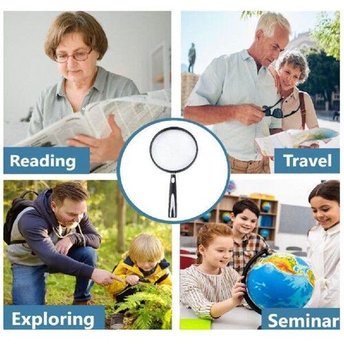 Large Mirror Handheld Magnifying Glass High-Definition