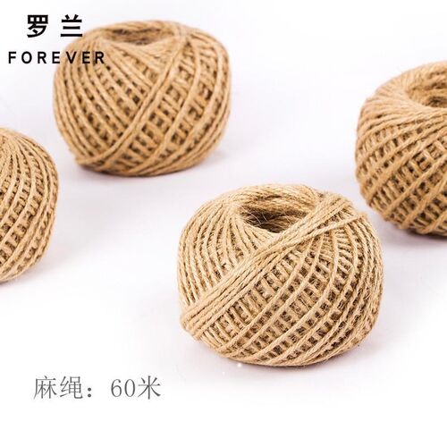 1roll 30m burlap rope natural jute twine burlap string hemp