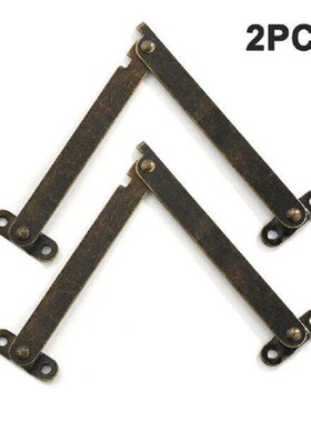 Decorative Antique Bronze Iron hinge, Metal Lid Support
