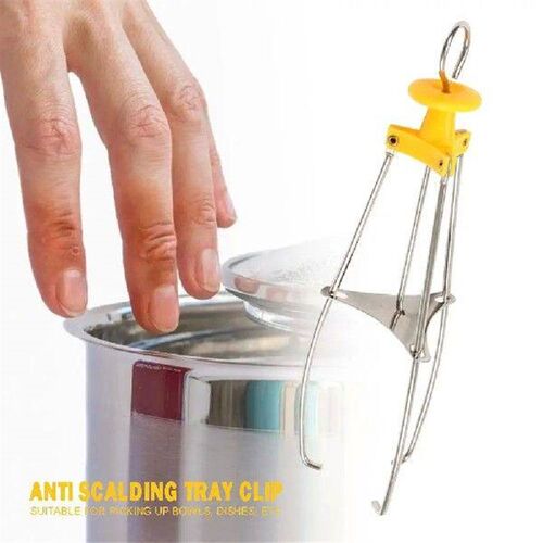 Stainless Steel Bowl Clip Anti-Hot Hot Dish Plate Clip Hot
