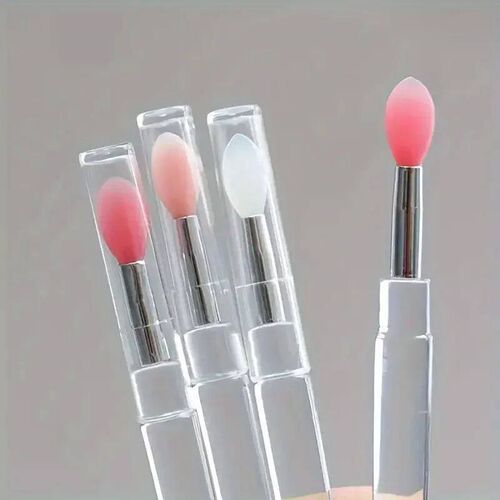 1/3/5PCS Portable Silicone Lip Brush With ver Soft Multifunc