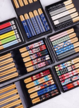 Chinese style Crafts souvenir couple chopsticks and Gift box