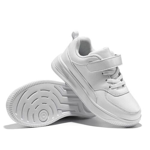 White Kids Shoes For Boys And Girls Fashion Children Casual