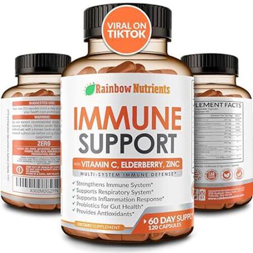 10 in 1 Immune Support Supplement (No Fillers)  Vitamin