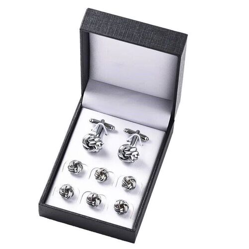 Luxury Man Shirt Cufflinks Set With Gift Box Wedding Vintage