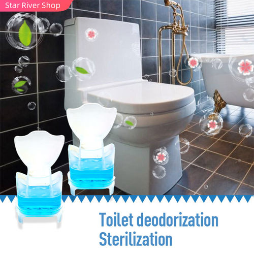 1PC Toilet Cleaner Gel Deodorant Air Freshener Aromatic Flow