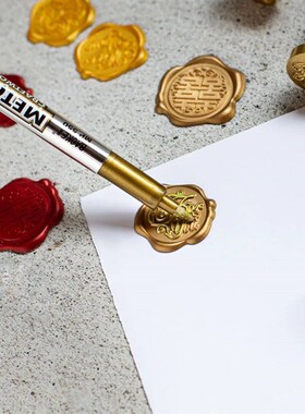 Sealing Wax Stamp Mark Pen DIY Art Decor Fire Paint Seal Spe