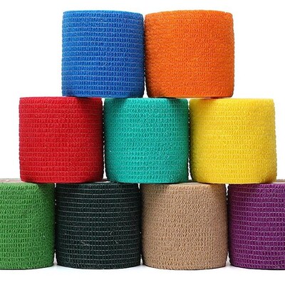 Athletic Wrap Tape Self Adhesive Elastic Bandage Elastoplast